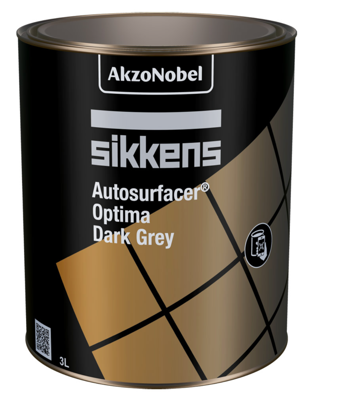 Fondo Autosurfacer OPTIMA Dark Grey 3L - Colorificio 3GGG