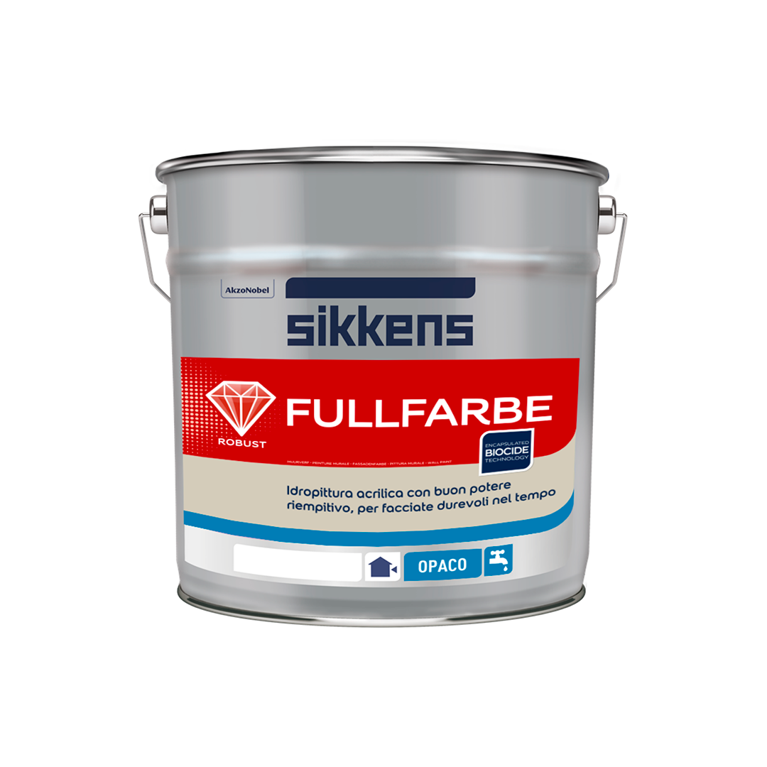 SIKKENS FULLFARBE - Idropittura Riempitiva per Esterno - Colorificio 3GGG