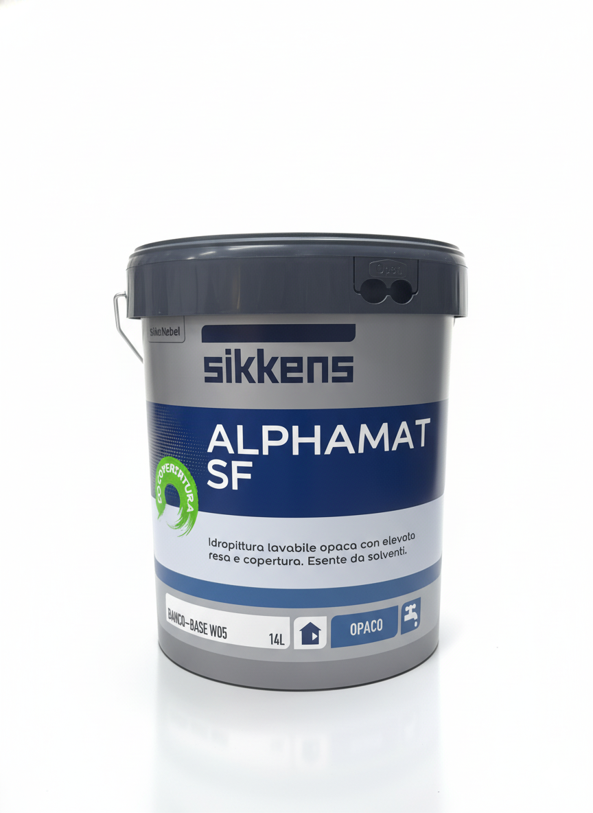SIKKENS ALPHAMAT - Idropittura Traspirante per Interni